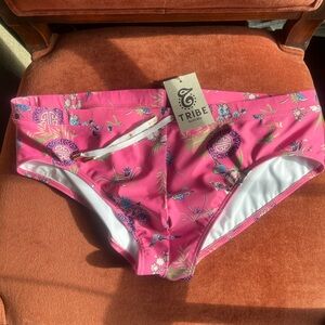 Pink Men's Swim Brief